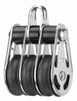 Sprenger Gleitlagerblock Edelstahl 6 Mm 3 Rollen, Bügel