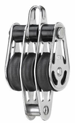 Sprenger Gleitlagerblock Edelstahl 6 Mm 3 Rollen, Bügel, Hundsfott