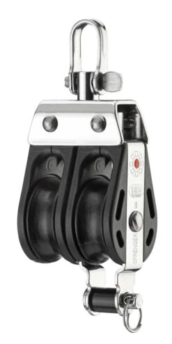 Sprenger S-Block 2 Rollen Hundsfott Wirbel Kugellager 8 Mm