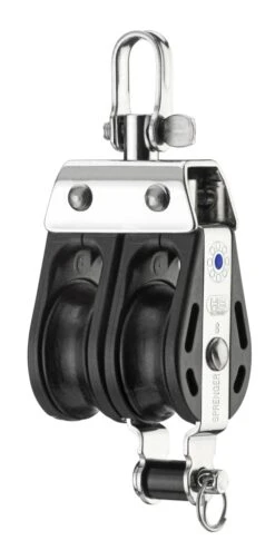 Sprenger S-Block 2 Rollen Hundsfott Wirbel Nadellager 8 Mm