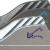 Clamcleat Racing Vertical Silber CL219 -PLAST Boote Geschaft 12333 DE 38