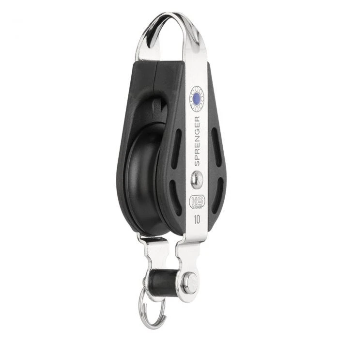 Sprenger S-Block Nadellager 10 Mm - 1 Rolle, Durchgehender Bügel, Hundsfott 3 Sprenger S-Block Nadellager 10 Mm - 1 Rolle, Durchgehender Bügel, Hundsfott