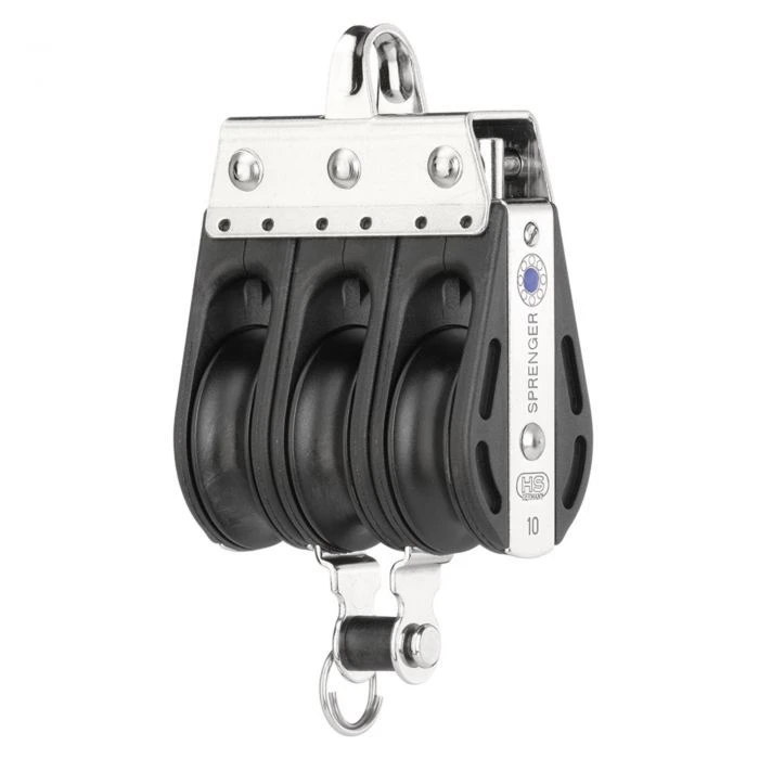 Sprenger S-Block Nadellager 10 Mm - 3 Rollen, Bügel, Hundsfott 3 Sprenger S-Block Nadellager 10 Mm - 3 Rollen, Bügel, Hundsfott