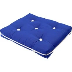 Sprenger Kapok Kissen Sitzkissen Einfach Royalblau