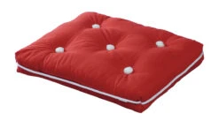 Sprenger Kapok Kissen Sitzkissen Einfach Rot