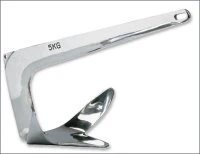 Plastimo FHD Anker, Edelstahl : 5 Kg / 11 Lb