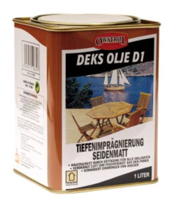 Innoskins Owatrol Deks Olje D1 1 Ltr.