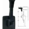 Teleflex Einhebelfernbedienung B80/L Mit Sicherheitsschaltsperre -PLAST Boote Geschaft B80standard 1