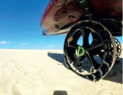 RAILBLAZA C-TUG Transport-Rollwagen Mit Sandrädern -PLAST Boote Geschaft CTUGSAND