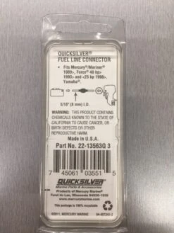 Quicksilver Original Kraftstoffstecker Für Mercury Aussenborder -PLAST Boote Geschaft IMG1550