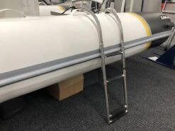 Teleskopische Schlauchboot Badeleiter Edelstahl -PLAST Boote Geschaft IMG8324