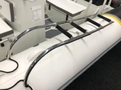 Teleskopische Schlauchboot Badeleiter Edelstahl -PLAST Boote Geschaft IMG8327