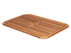 Eude Teak Tischplatte Classic Soft 37 X 60cm