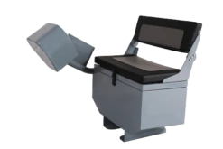 Quicksilver FCT725 1 Personen-Pilotkonsole Grau