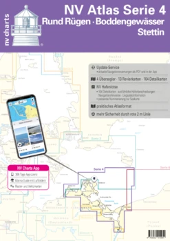 Nautische Veröffentlichung Serie 4, Rund Rügen - Boddengewässer - Stettin 2023