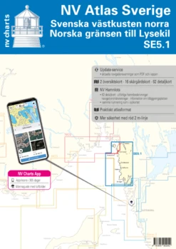 Nautische Veröffentlichung Serie 5.1 Svenska Västkusten Norra 2023
