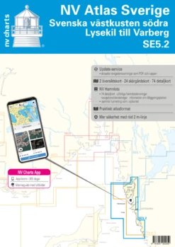 Nautische Veröffentlichung Serie 5.2 Svenska Västkusten Södra 2023