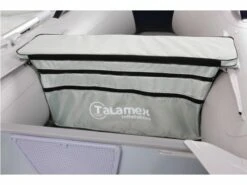 Talamex Sitz-Tasche Mit Kissen Grau 80x20cm