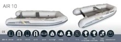 ZAR Mini AIR 10 Schlauchboot -PLAST Boote Geschaft ZARminiAIR10