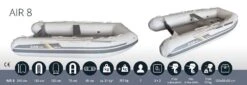 ZAR Mini AIR 8 Schlauchboot -PLAST Boote Geschaft ZARminiAIR8