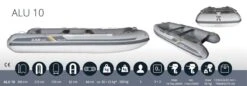 ZAR Mini ALU 10 Schlauchboot -PLAST Boote Geschaft ZARminiALU10n