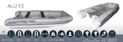 ZAR Mini ALU 13 Speedtube Schlauchboot -PLAST Boote Geschaft ZARminiALU13