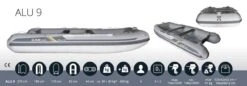 ZAR Mini ALU 9 Schlauchboot -PLAST Boote Geschaft ZARminiALU9n