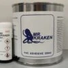 Mr. Kraken 2-Komponenten PVC Kleber 250ml -PLAST Boote Geschaft allroundmarin mr kraken 2 komponenten kleber pvc 250ml