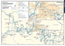 Kartenwerft BINNENKARTEN ATLAS 3 Berlin Und Brandenburg -PLAST Boote Geschaft bk3 00 600 02