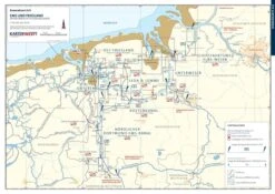 Kartenwerft BINNENKARTEN ATLAS 8 Ems Und Friesland -PLAST Boote Geschaft bka08 00w 02