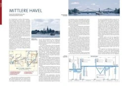 Kartenwerft BINNENKARTEN ATLAS 3 Berlin Und Brandenburg -PLAST Boote Geschaft bka3 textseite 600