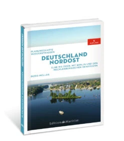 Delius Klasing Planungskarte Wasserstraßen Deutschland Nordost