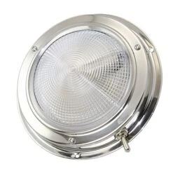 Lindemann Deckenleuchten, Mit Schalter Edelstahl 140 Mm