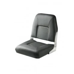 Vetus Marine Klappbootssitz Firstmate Dunkelgrau Mit Lichtgrauen Streifen