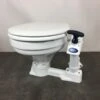 Jabsco Bordtoilette Yachttoilette Manuell Groß Wood Seat -PLAST Boote Geschaft jabsco3