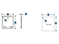 Lewmar Medium Profile Luke Größe 40 492 X 492 Mm -PLAST Boote Geschaft lewmar medium profile luke groesse 60 578 x 578 mm 02 2