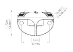Railblaza Sideport Weiß -PLAST Boote Geschaft railblaza sideport schwarz 1