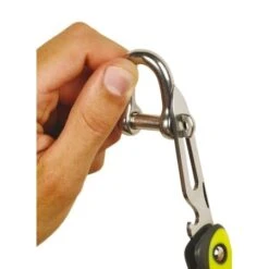 Wichard OFFSHORE Messer Fluoreszierend -PLAST Boote Geschaft sr1012x shackleKey2 1